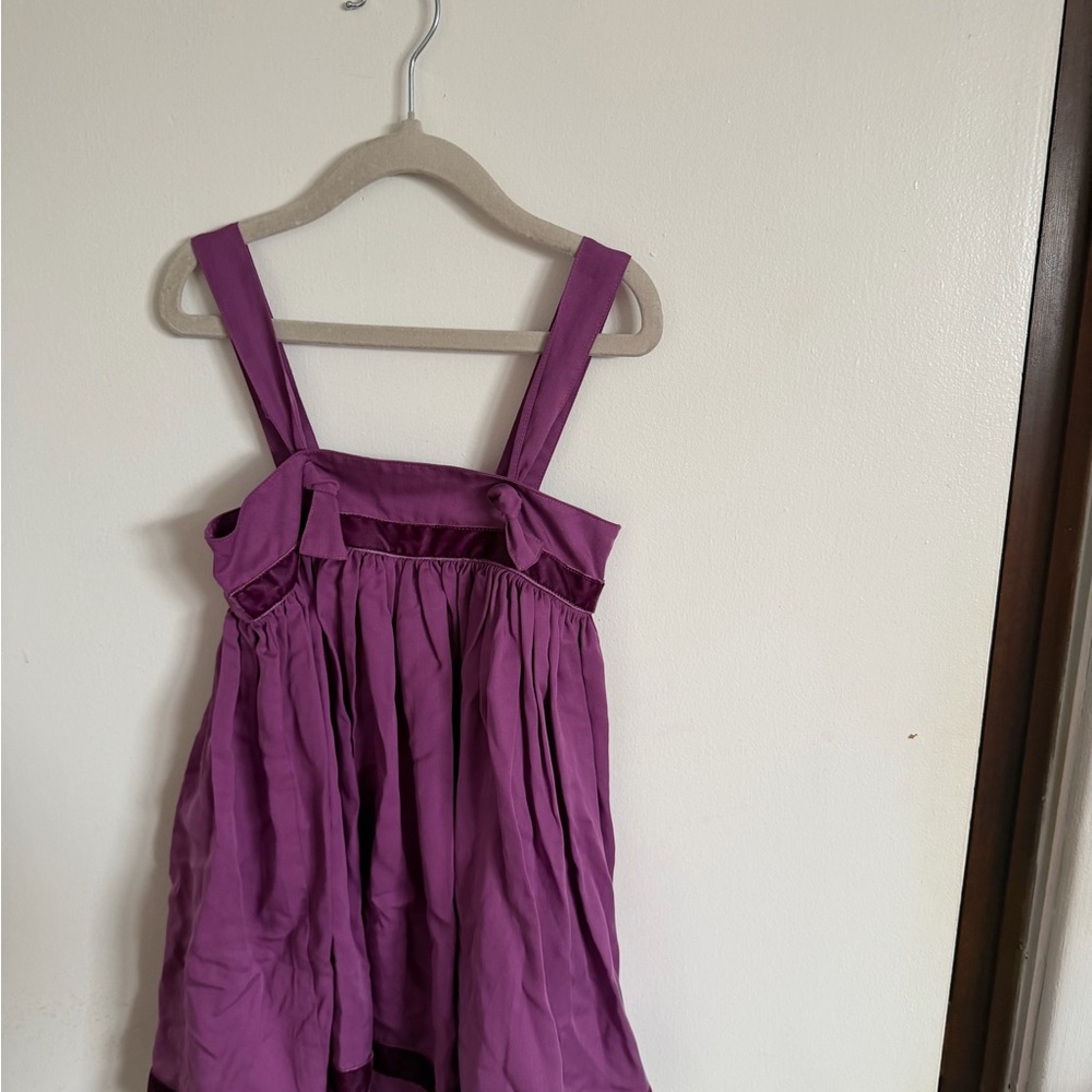 Purple Kids Casual Dress